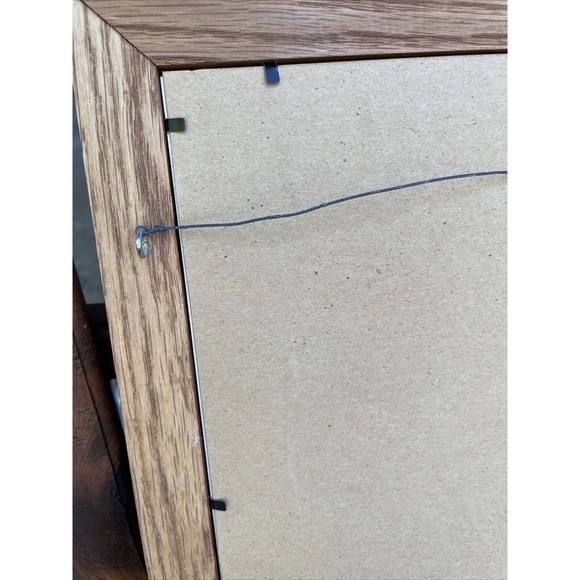 Norman Rockwell Oak Frame Matted, Glare Resistant Glass Boys Playing baseball - Picture 9 of 9